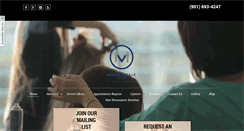 Desktop Screenshot of mariavitalesalon.com